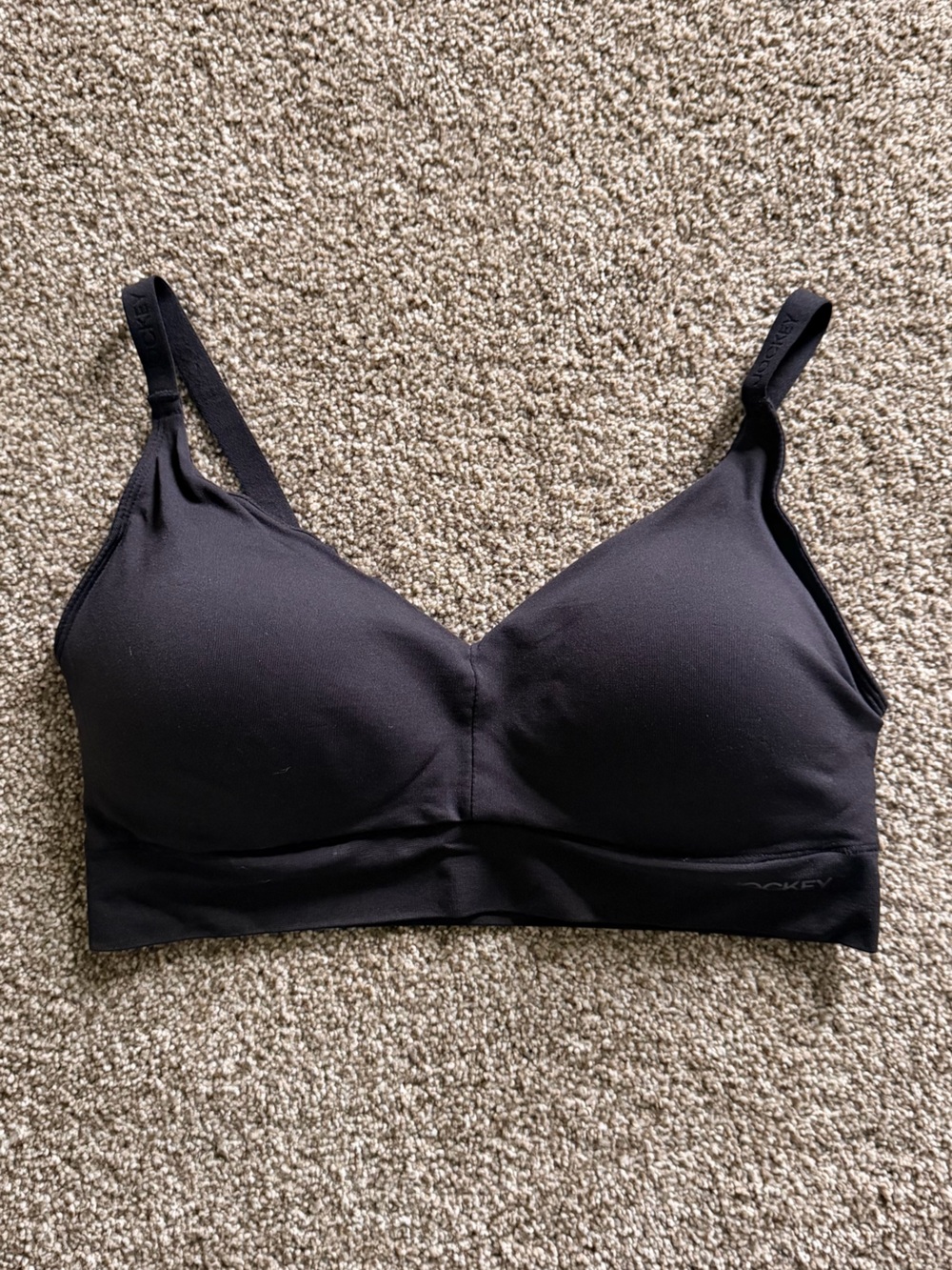 Jockey Black Comfort Sports Bra